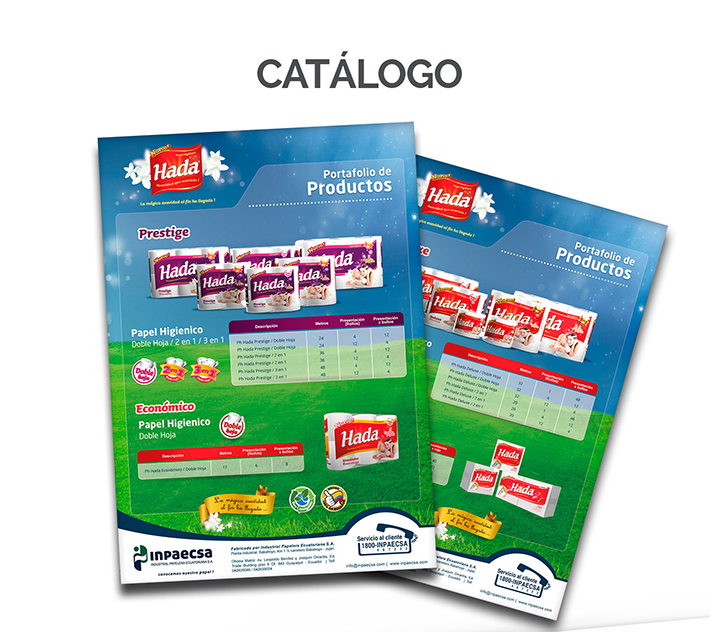 Diseño de catálogo Ecuador