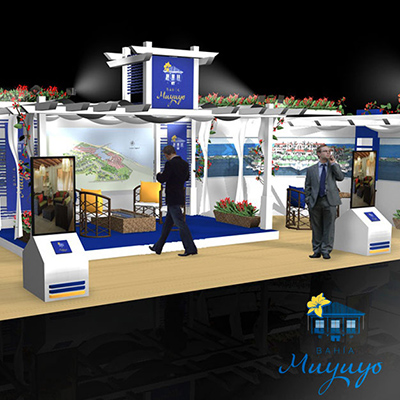 Diseño de Stand 3D Ecuador